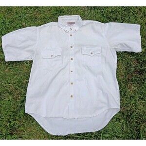 Vintage Adoba by Ayra Make Co Button Front Utility Shirt | Minimalist Western XL